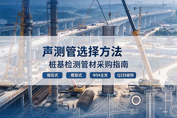 萍乡声测管选型标准