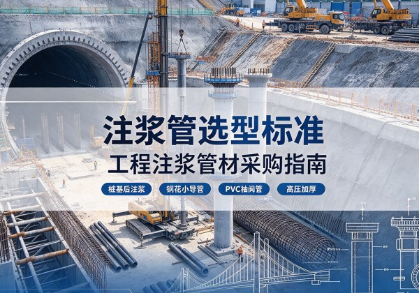 萍乡注浆管选型标准